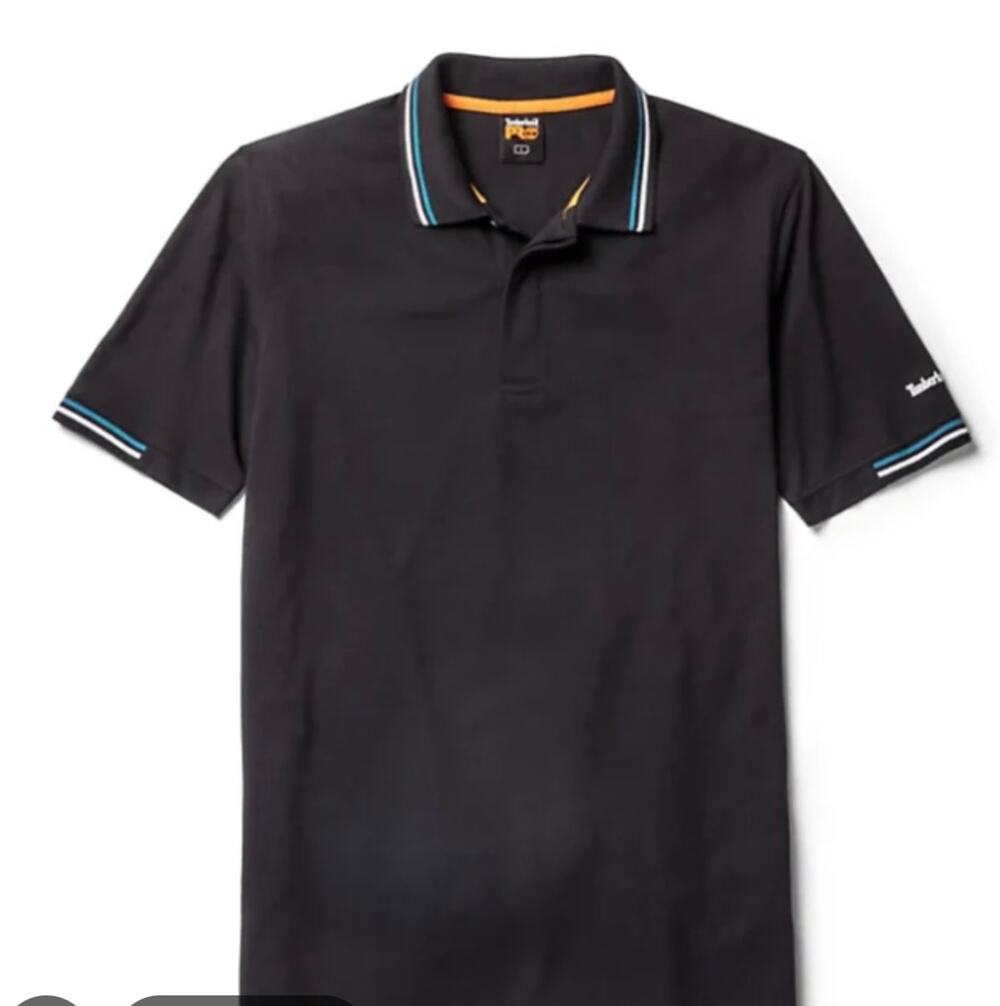 Timberland T-Pro Baseplate Men Polo  -Black - Size: 3X